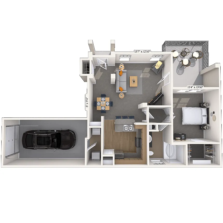 Floor plan The Townsend