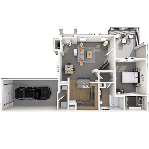 Floor plan The Townsend