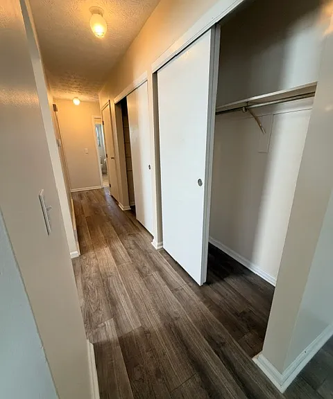 Hallway/ closets for storage