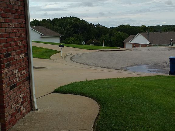 view from front door of home