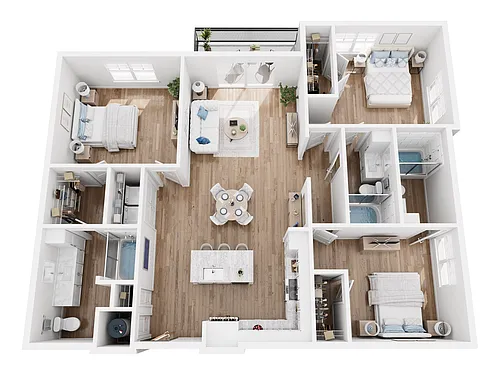 Floor plan Sapphire Accessible