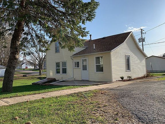 Back with small patio