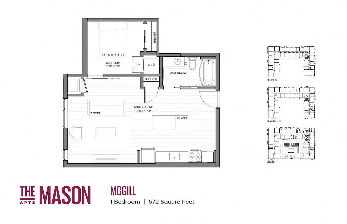 Floor plan McGill