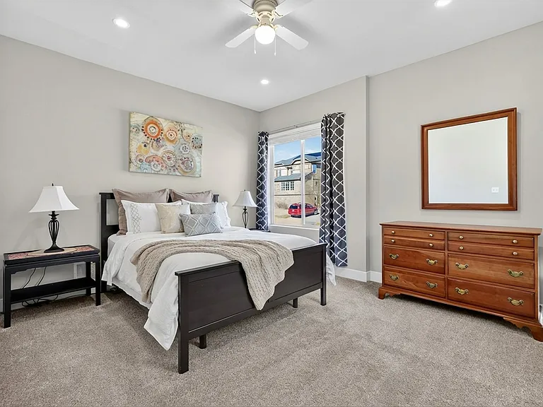 Front bedroom as part of mother-in-law suite.