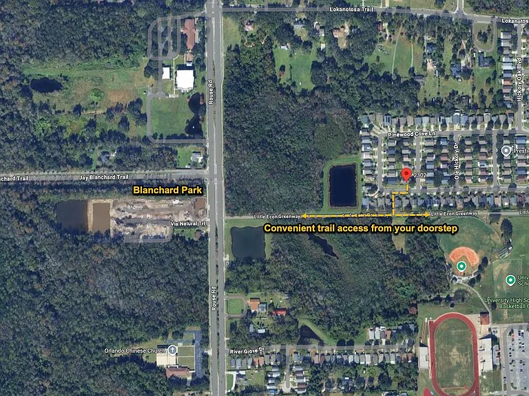 Convenient Trail and Park Access