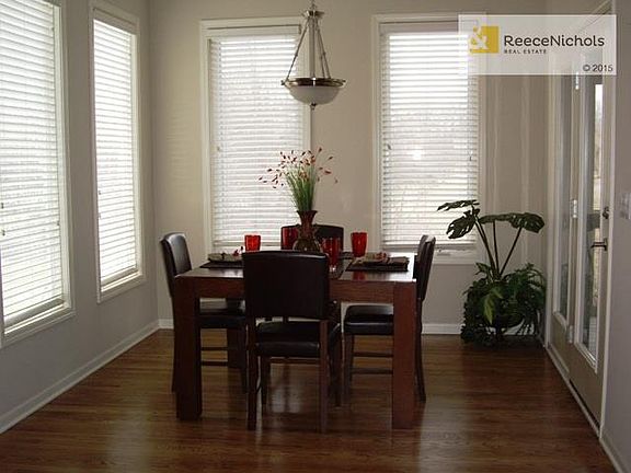 Newly refinished hardwoods throughout breakfast room, kitchen, a