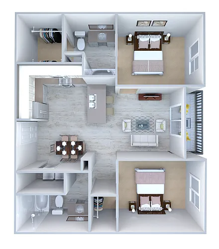 Floor plan B1