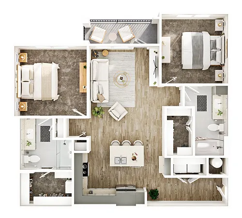 Floor plan B2