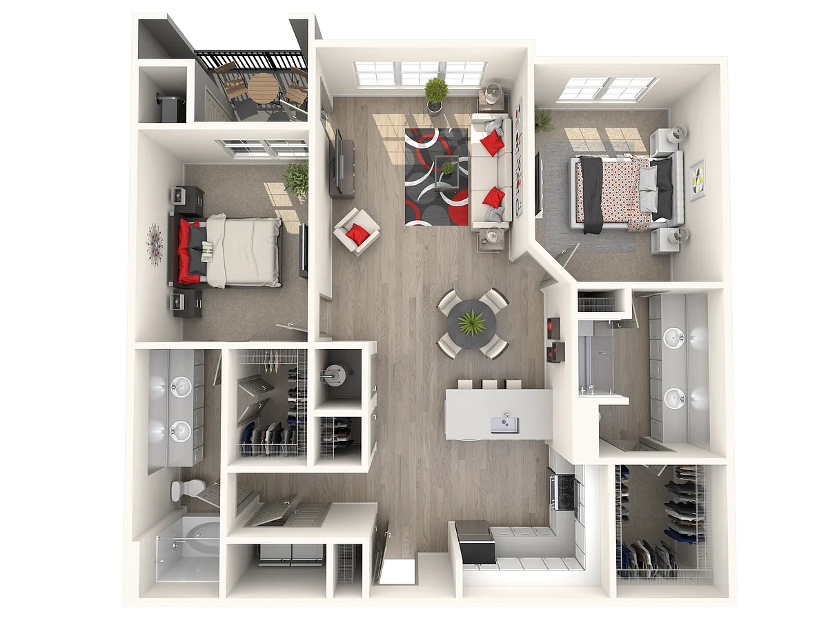 Floor plan Keystone
