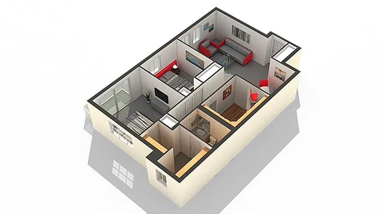 Floor plan Sheridan