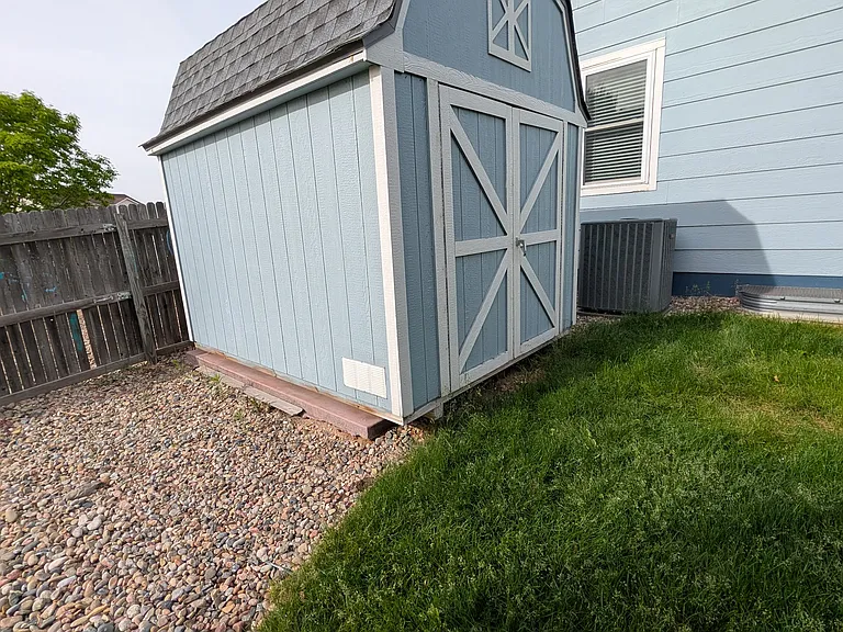 garden shed for storage