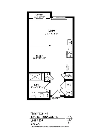 Floor plan Studio