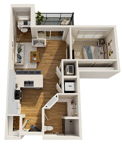 Floor plan Unit Type A1