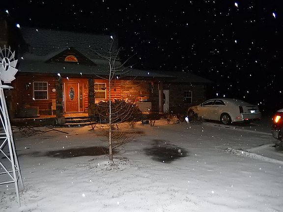 Peaceful winter night