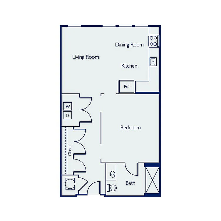 Floor plan S1E