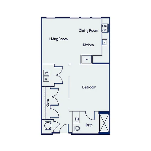 Floor plan S1E