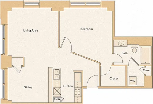 Floor plan 1X