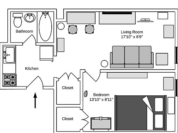 2nd image of 64 W 82nd St APT 5F