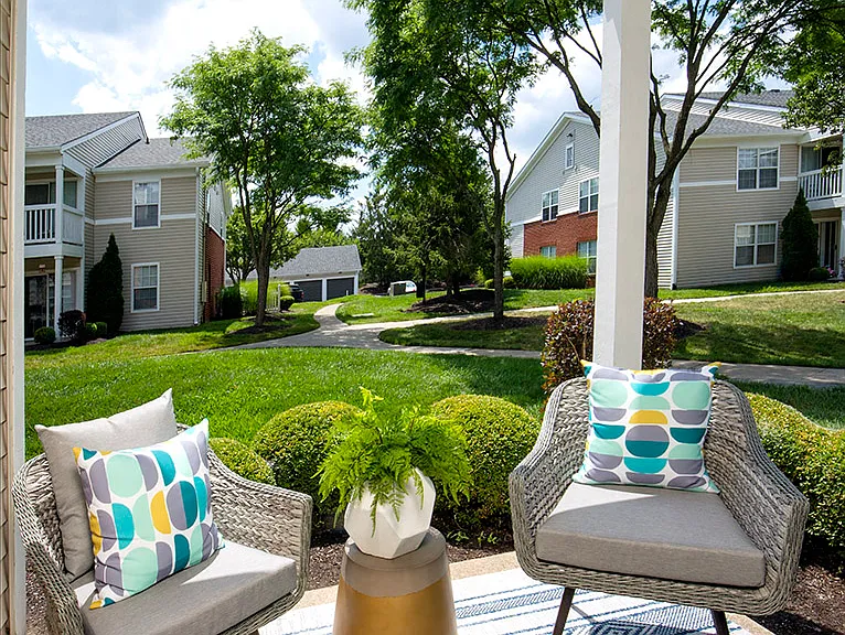Covered patio