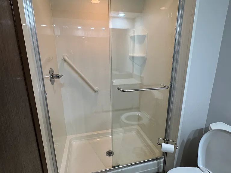 Master bathroom.