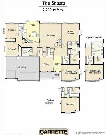 Shasta floor plan