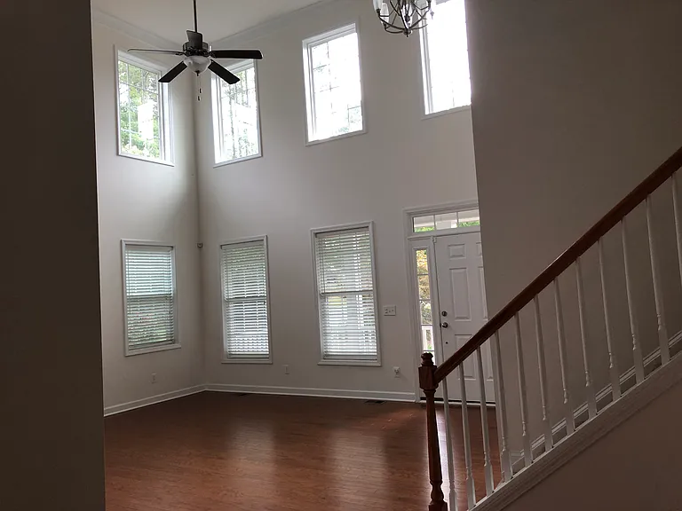 2-story living room