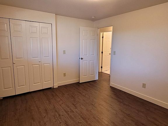 The upstairs bedroom