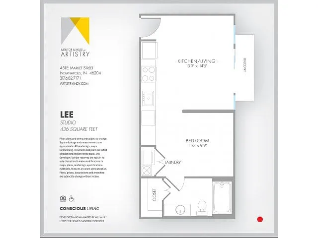 Floor plan Lee