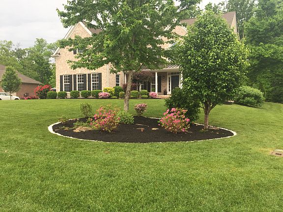 Landscaping with lighting