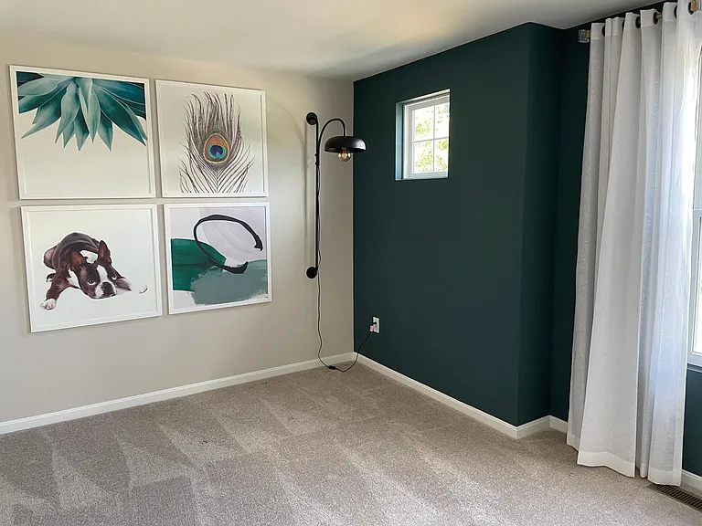 Upstairs sitting area (second picture).
