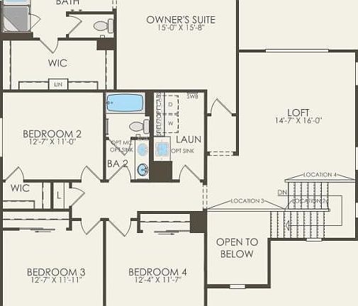 Second Floor 4 br 2.5 ba