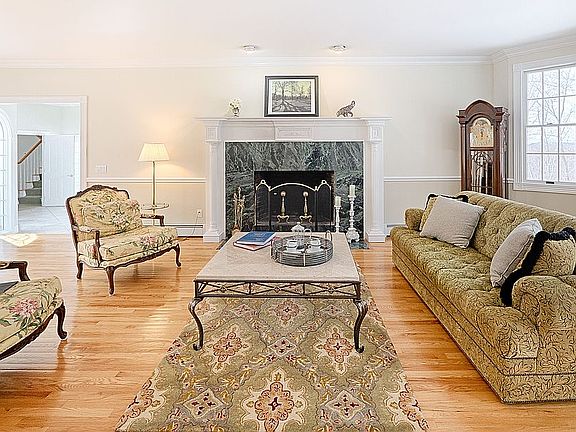 Central Grand Fireplace