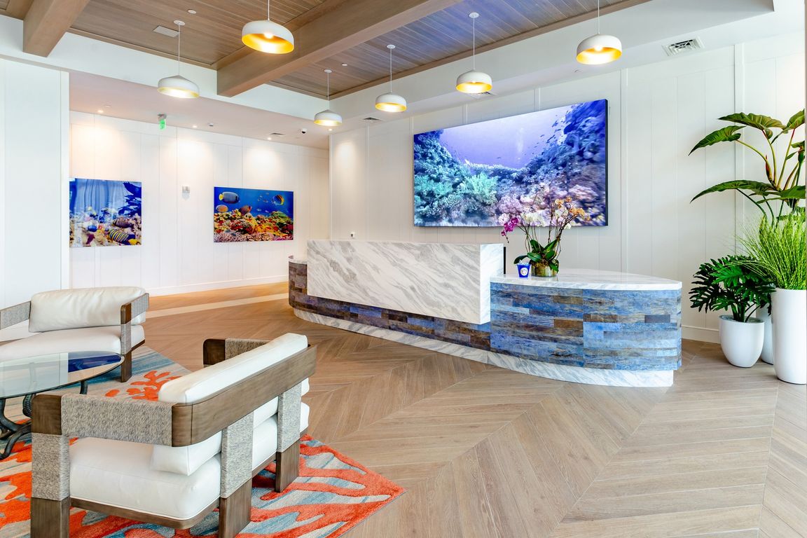 Lobby Area with Front Desk