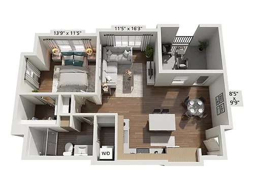 Floor plan A4