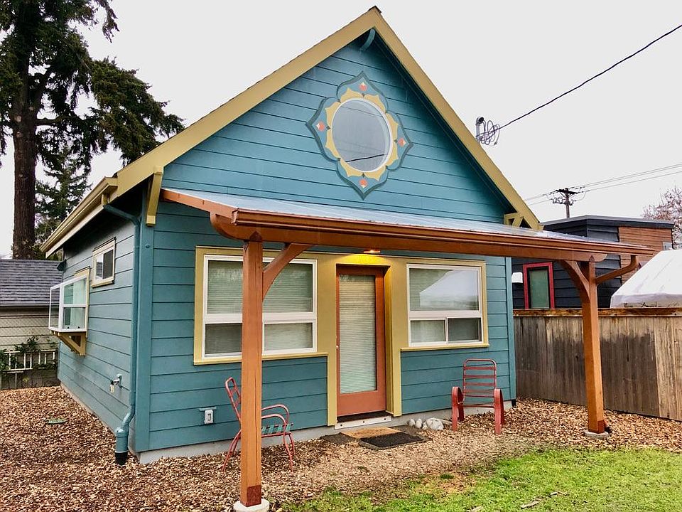 Little house with big personality. Paver patio under porch coming soon.