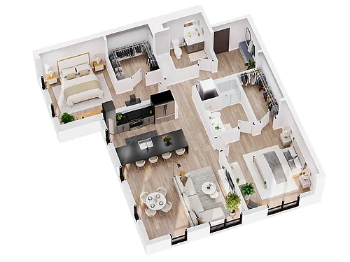 Floor plan Pyrite