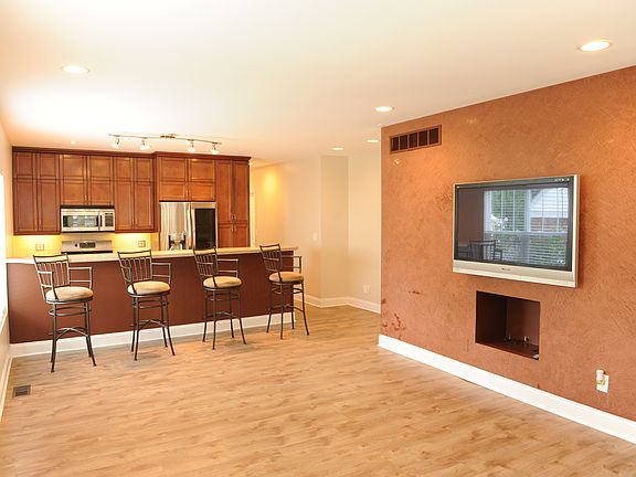 TV with components underneath