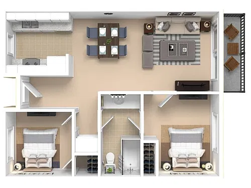 Floor plan Plan E