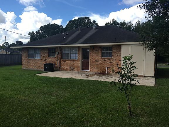 Back yard - large with fence