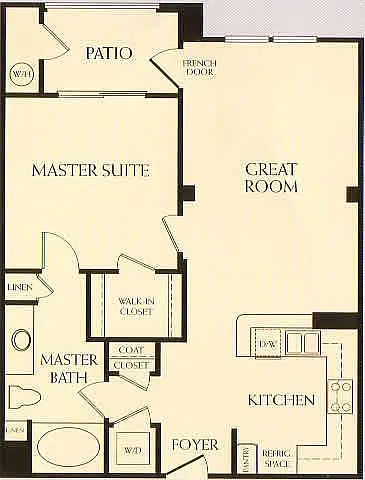 1 bed, 746 sqft, $2,495 — Photo 3
