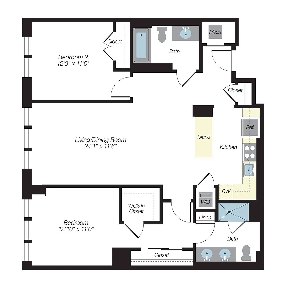 Floor plan B3