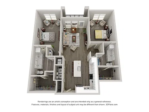 Floor plan B3