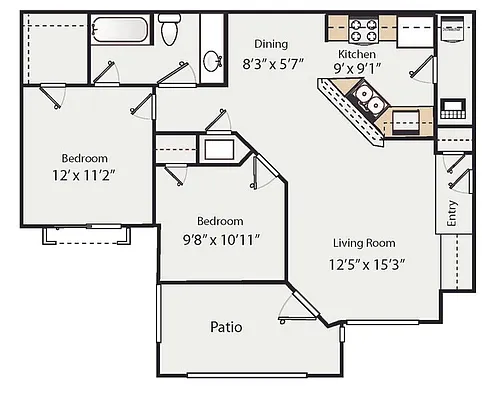 Floor plan Manning