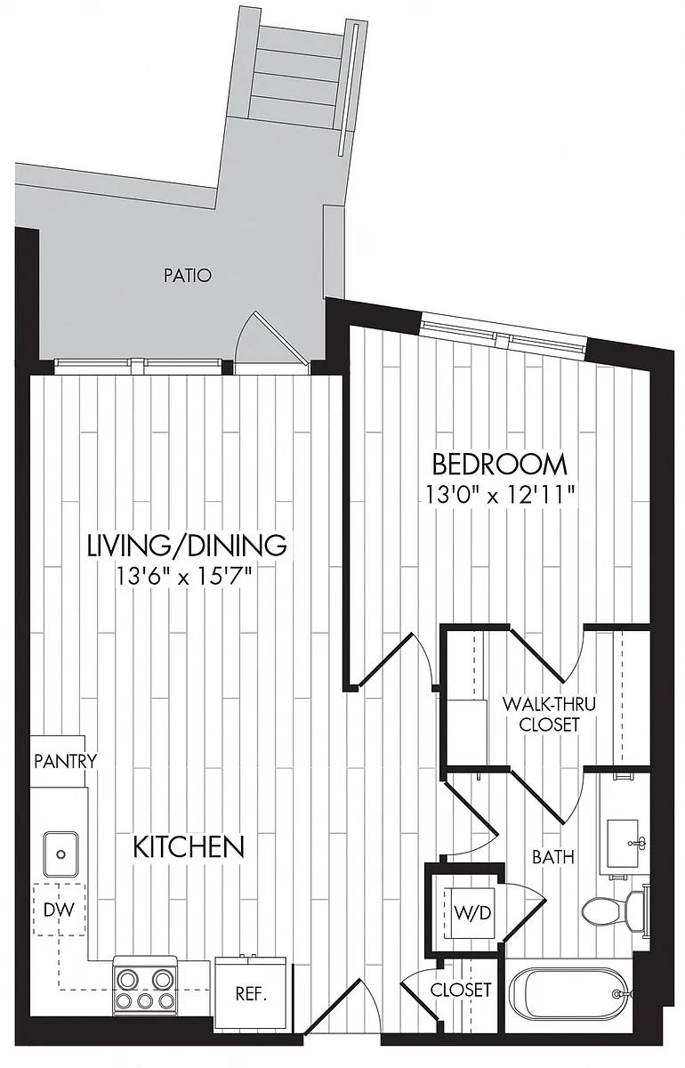 Floor plan 7575 - 1G