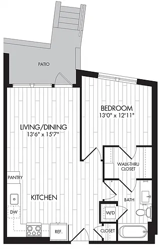 Floor plan 7575 - 1G