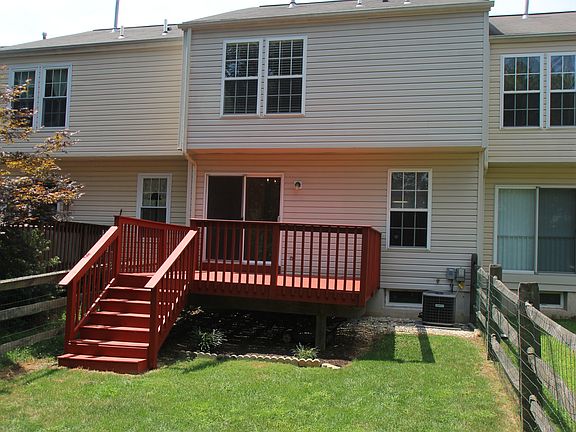 Rear of home