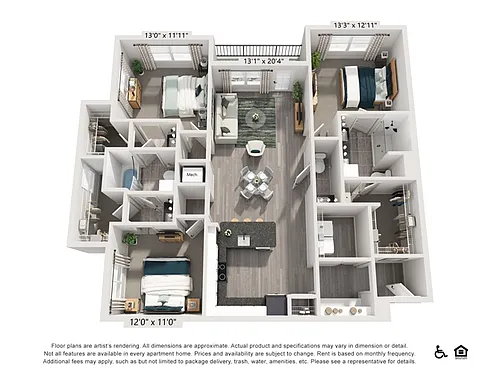 Floor plan C1A