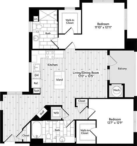 Floor plan 2F EAST