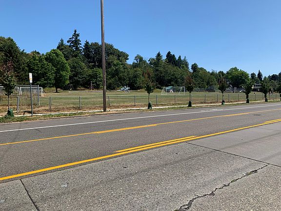 Fairmount Park across the street.