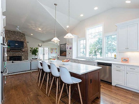 Kitchen with Subzero refrige